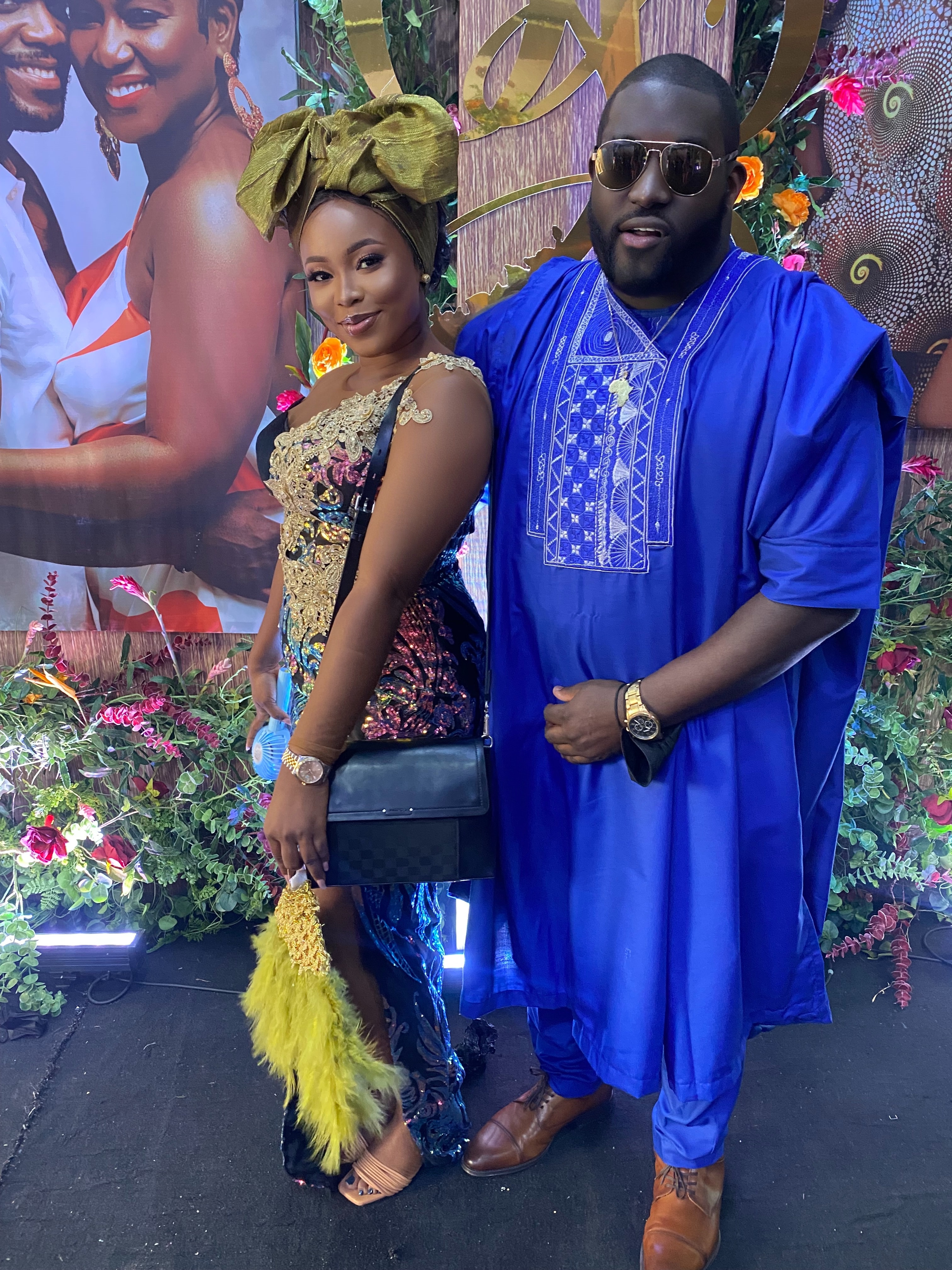 Vibrant traditional Nigerian cultural attire